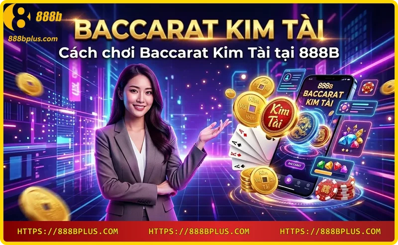 Cách chơi Baccarat Kim Tài tại 888B