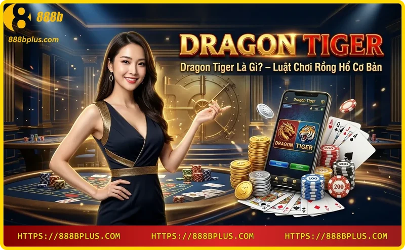 Luật chơi Dragon Tiger: so điểm giữa hai lá bài Rồng và Hổ