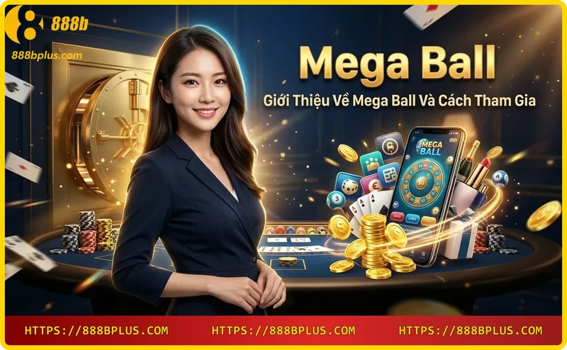 Máy quay Mega Ball tại 888B - công nghệ quay số hiện đại