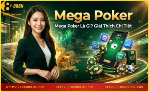 Mega Poker kết hợp công nghệ số dễ chơi