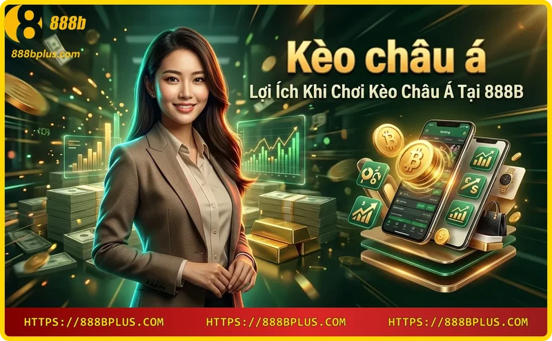 Người chơi đặt cược kèo châu Á trên điện thoại 888B