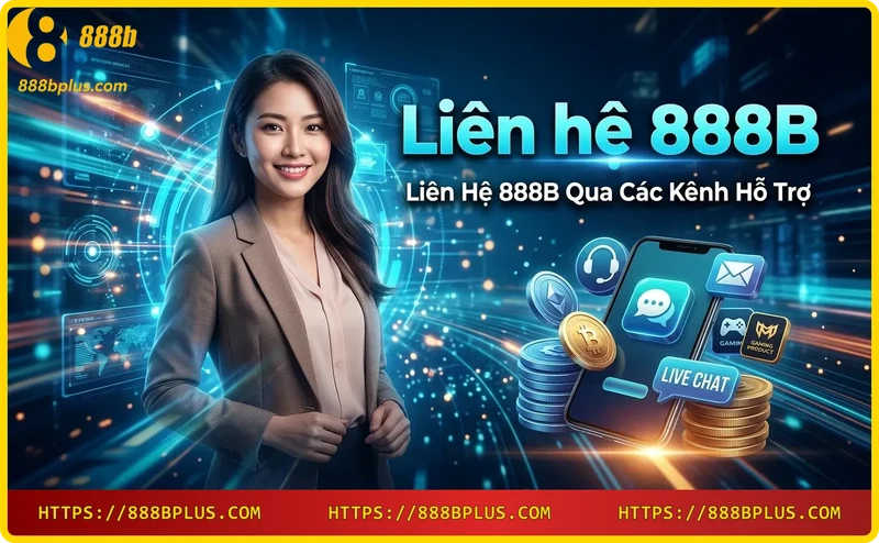 Trải nghiệm các kênh liên hệ 888B đa dạng và tiện lợi