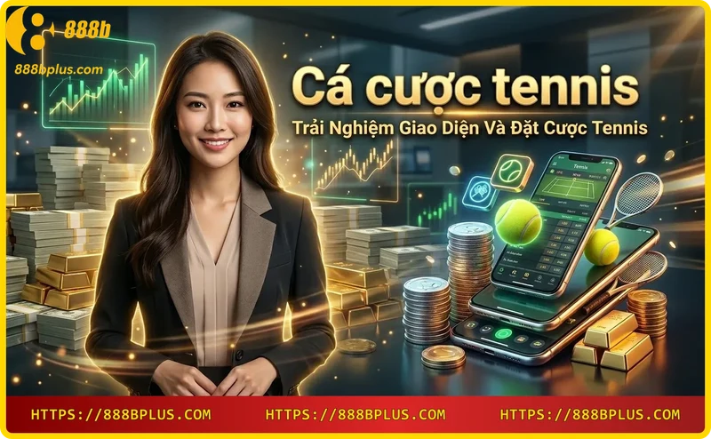 Tỷ số tennis và phiếu cược - giao diện cá cược tennis 888B
